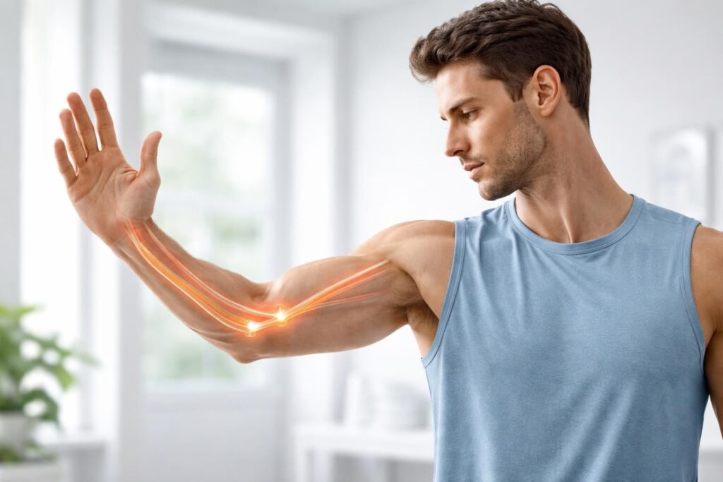 découvrez 5 raisons essentielles pour lesquelles pratiquer des exercices adaptés est crucial afin de décoincer le nerf cubital et soulager efficacement la douleur.