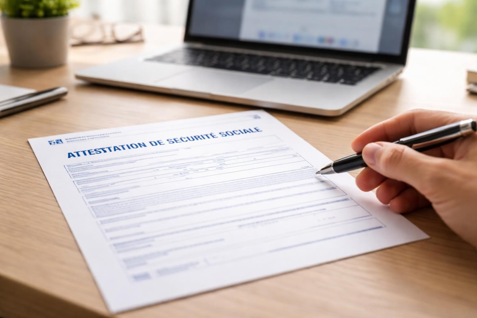 obtenez votre attestation de sécurité sociale, un document essentiel pour faciliter toutes vos démarches administratives et prouver votre couverture sociale.