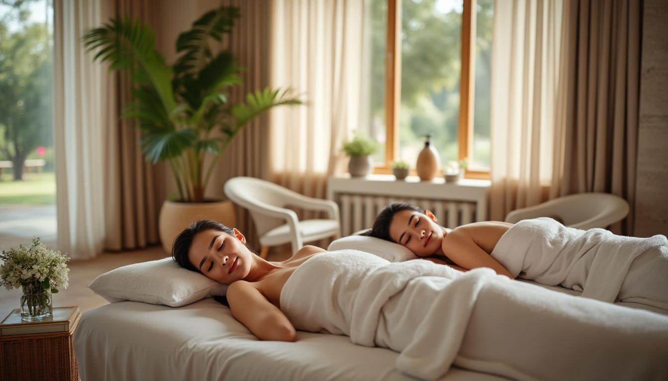 offrez-vous un moment complice et relaxant grâce à nos cours de massage pour couples. apprenez à masser votre partenaire, renforcez votre lien et partagez une expérience unique à deux.