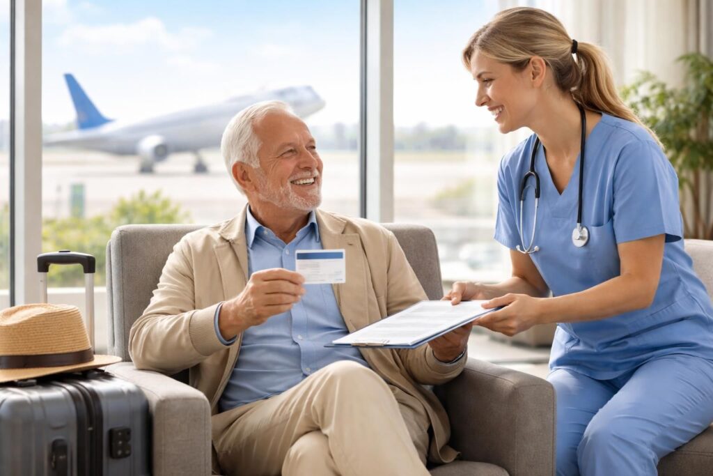 découvrez comment une bonne couverture médicale peut assurer votre tranquillité d'esprit et faciliter vos voyages pendant la retraite, en protégeant votre santé où que vous soyez.