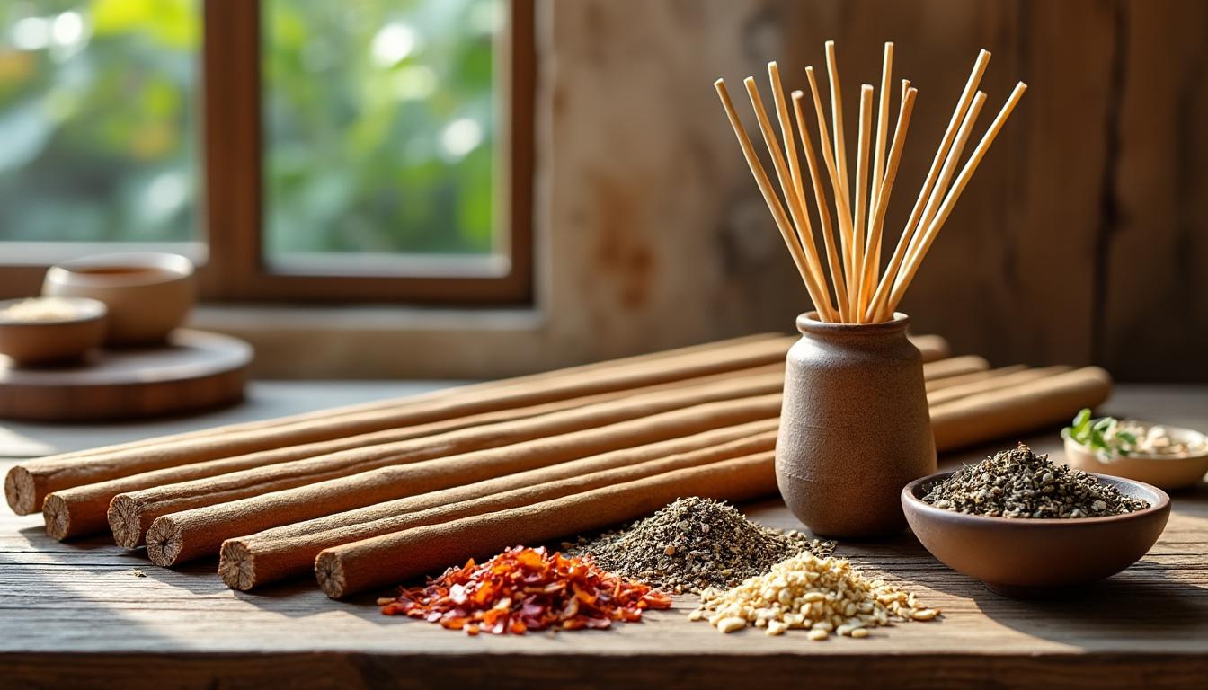 explorez notre guide des différentes variétés d'encens de relaxation et découvrez leurs effets apaisants pour un bien-être optimal.