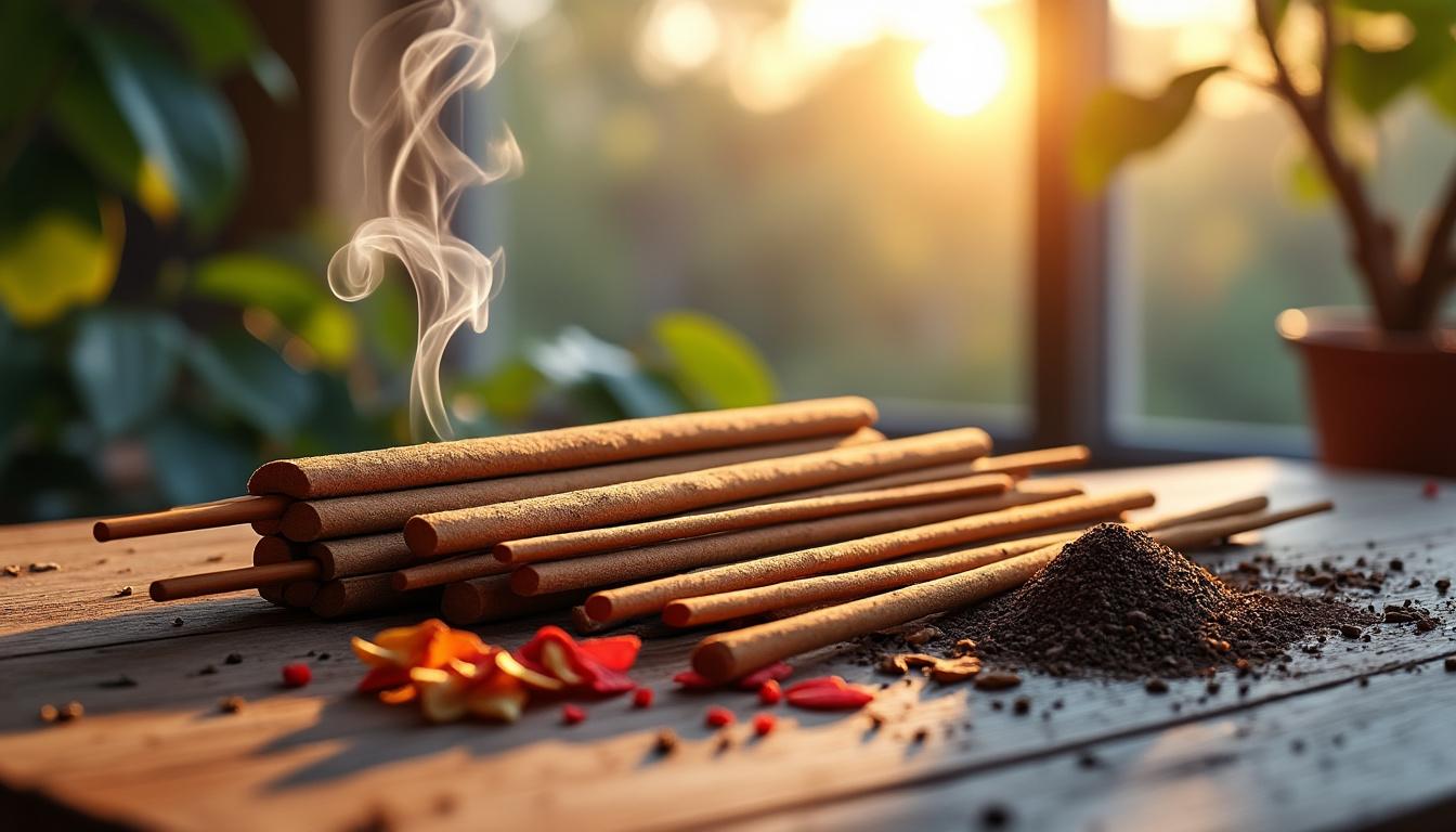 explorez notre sélection d'encens de relaxation et découvrez leurs bienfaits apaisants pour votre esprit et votre corps.