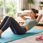 découvrez une routine efficace d'exercices d'abdominaux à faire facilement chez vous pour tonifier votre ceinture abdominale et renforcer votre core.