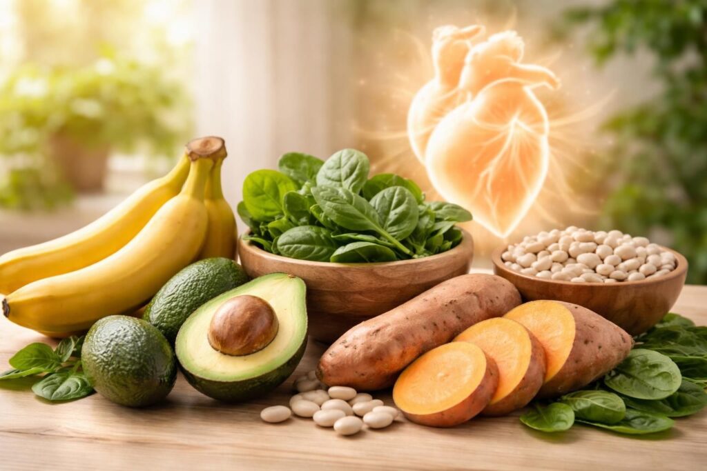 découvrez comment les aliments riches en potassium peuvent améliorer la santé de votre cœur en régulant la pression sanguine et en favorisant un fonctionnement cardiaque optimal.