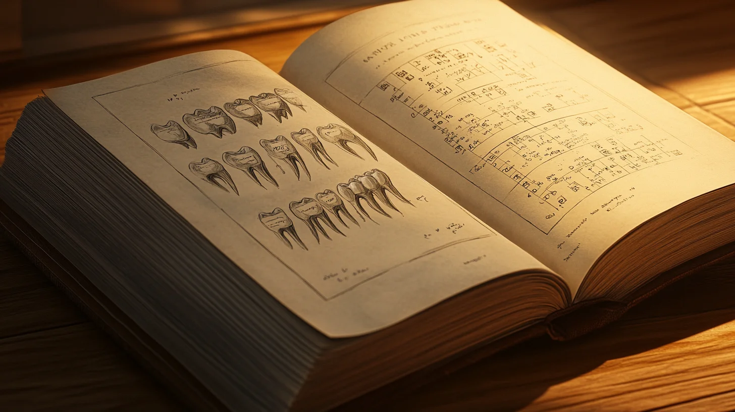 numérotation des dents